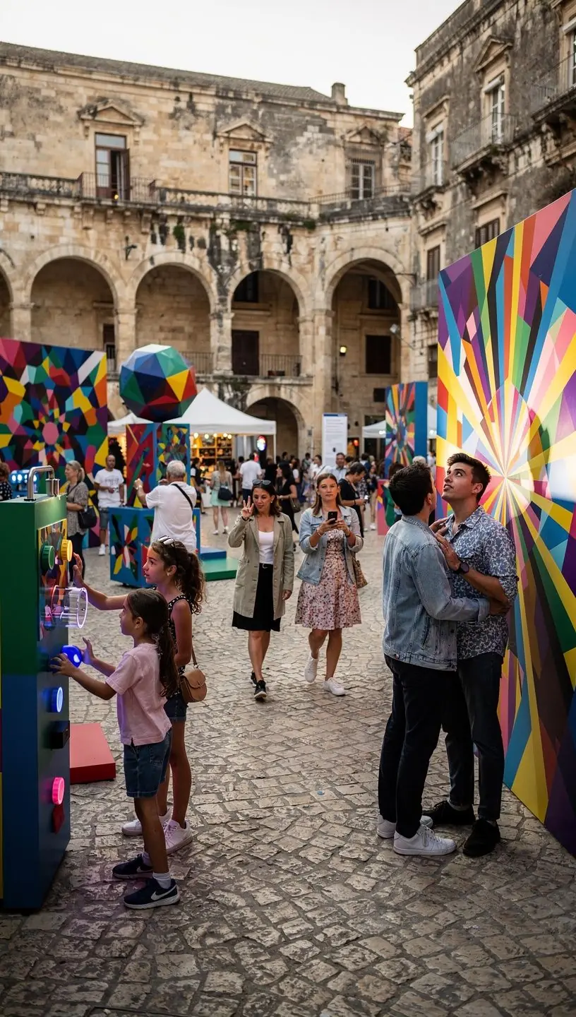 Mercados locais enriquecendo festivais culturais comunitários.